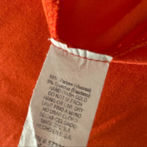 Stretchy Coral Mini Dress - Picture 10 of 11